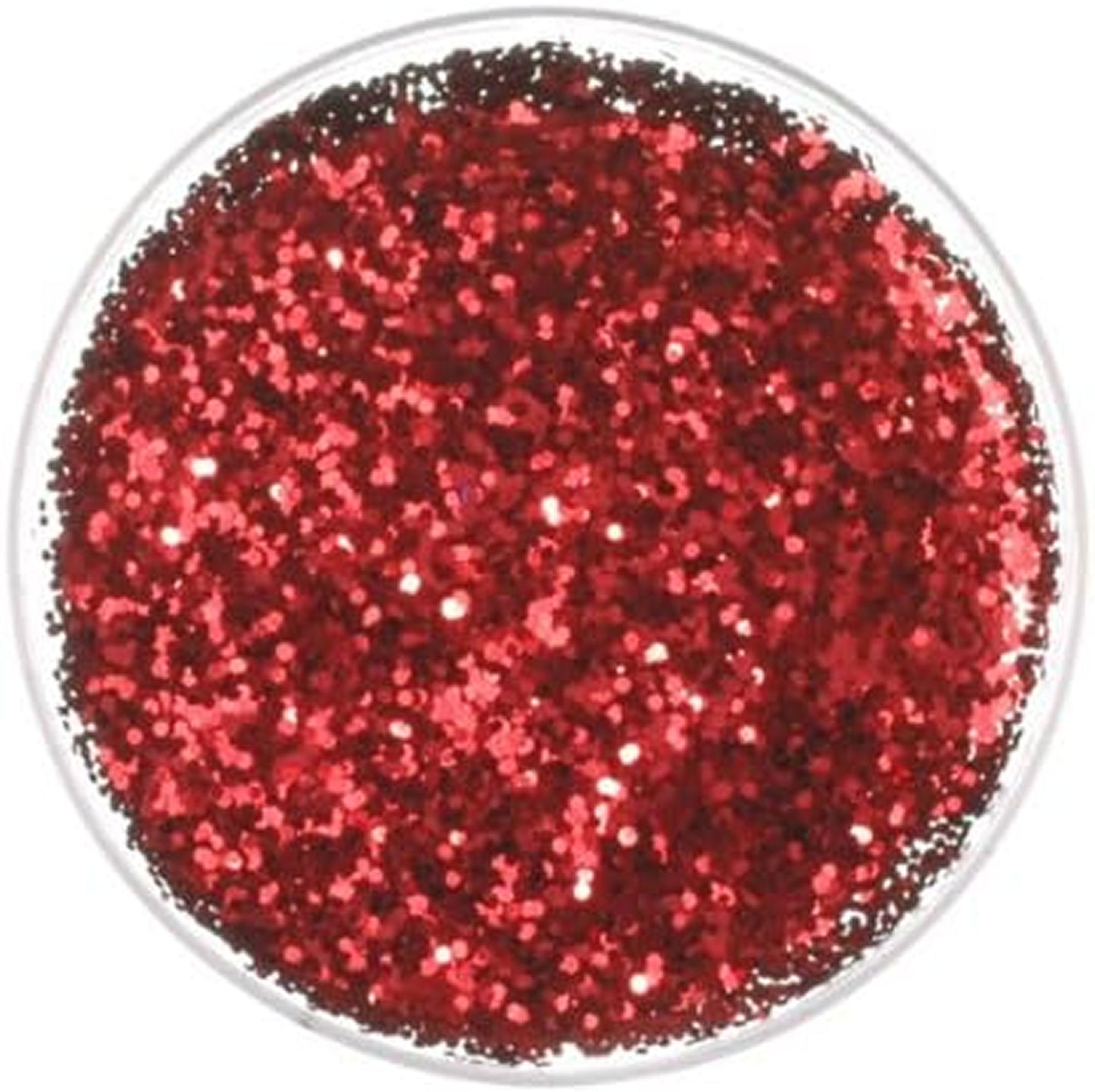 Glitter - Large Flakes - 225g (8oz) Jar - RED