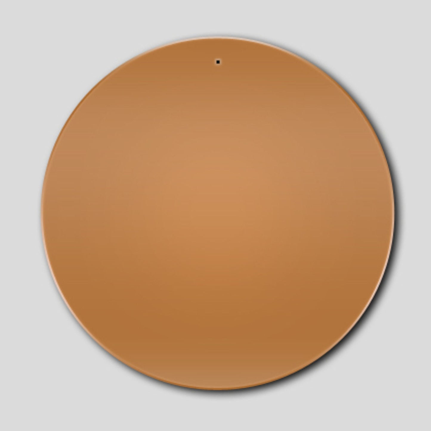 Copper Blank - 37 mm Round Pendant - 5 Pk