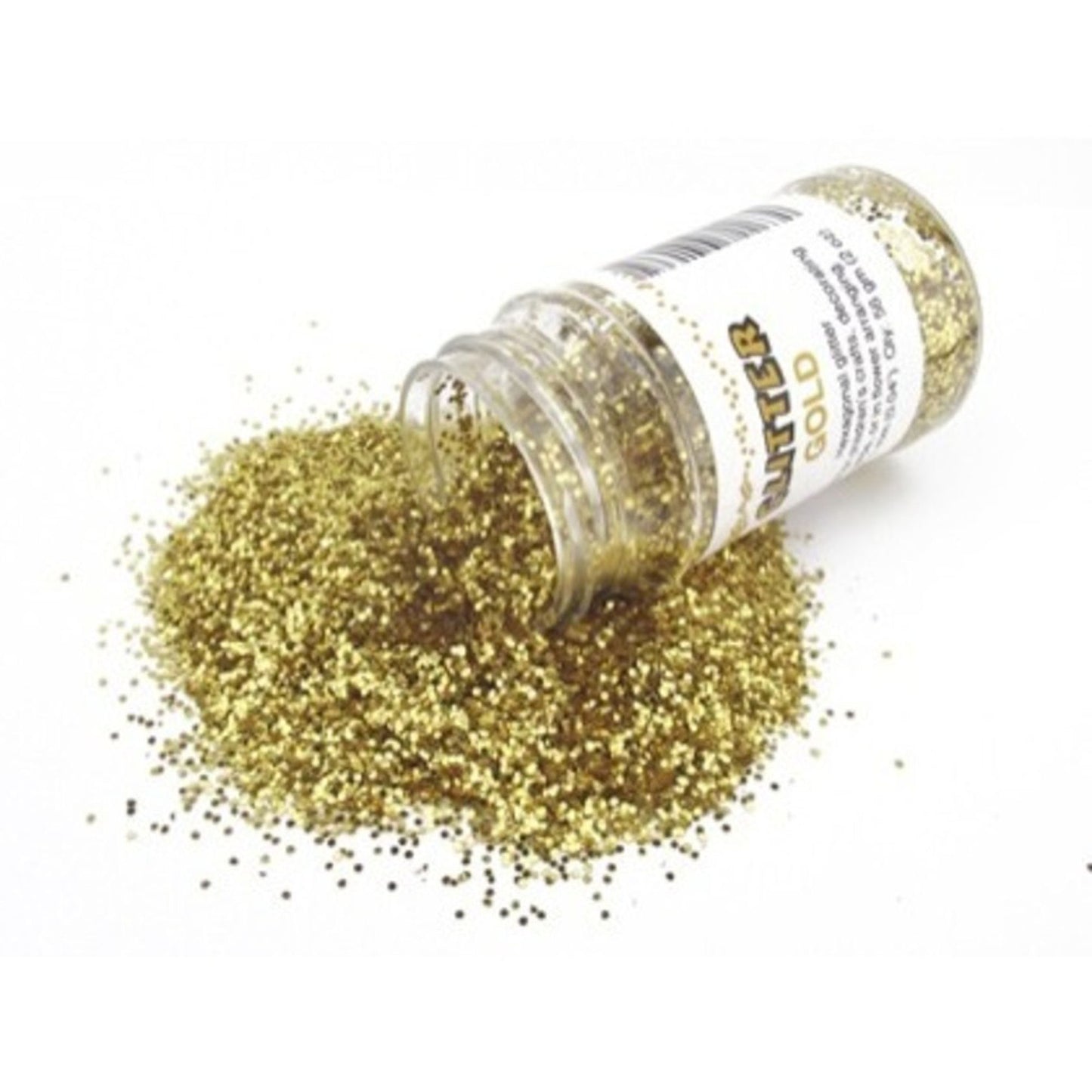 Glitter - Large Flakes - 55g (2oz) Jar - GOLD