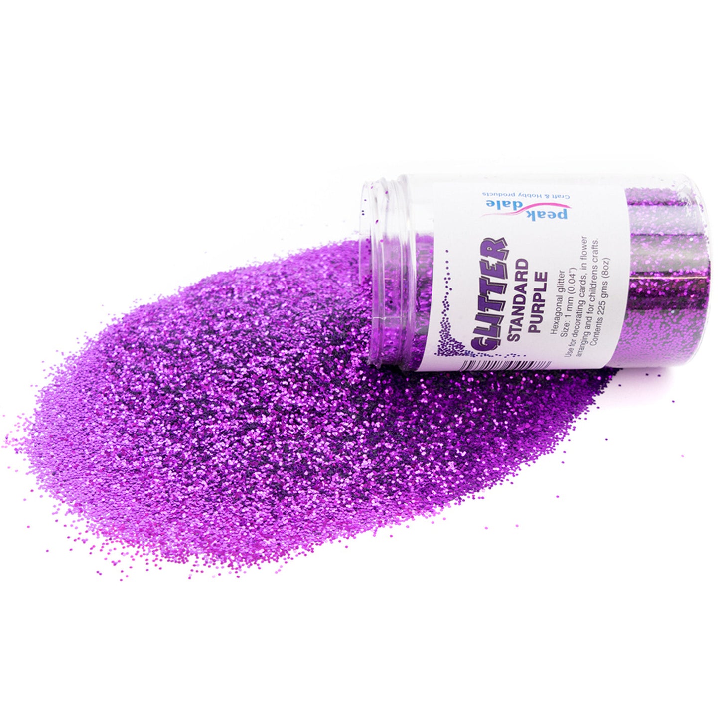 Glitter - Large Flakes - 225g (8oz) Jar - PURPLE