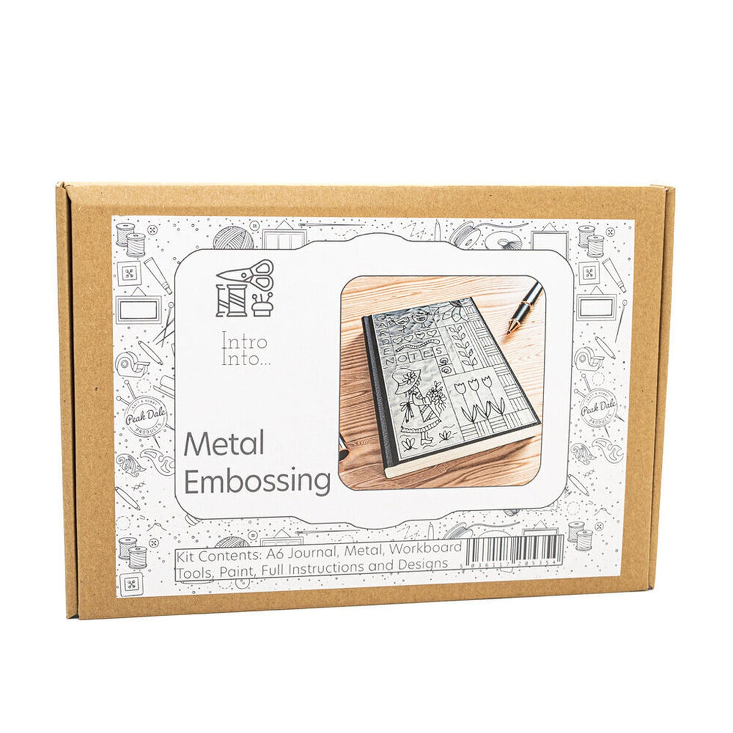 Intro Into Kit - Metal Embossed Journal