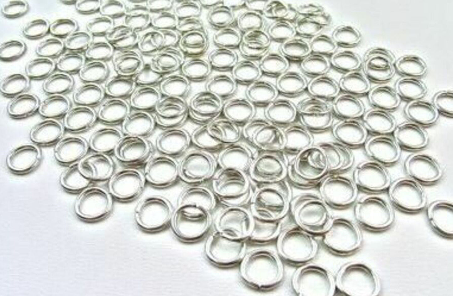 Jump Rings - Nickle Plated - 7mm - 144 Pk