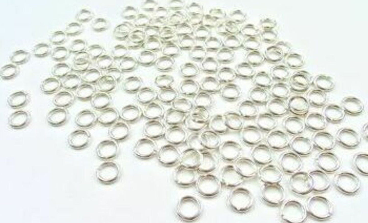 Jump Rings - Silver Plated - 7mm - 144 Pk