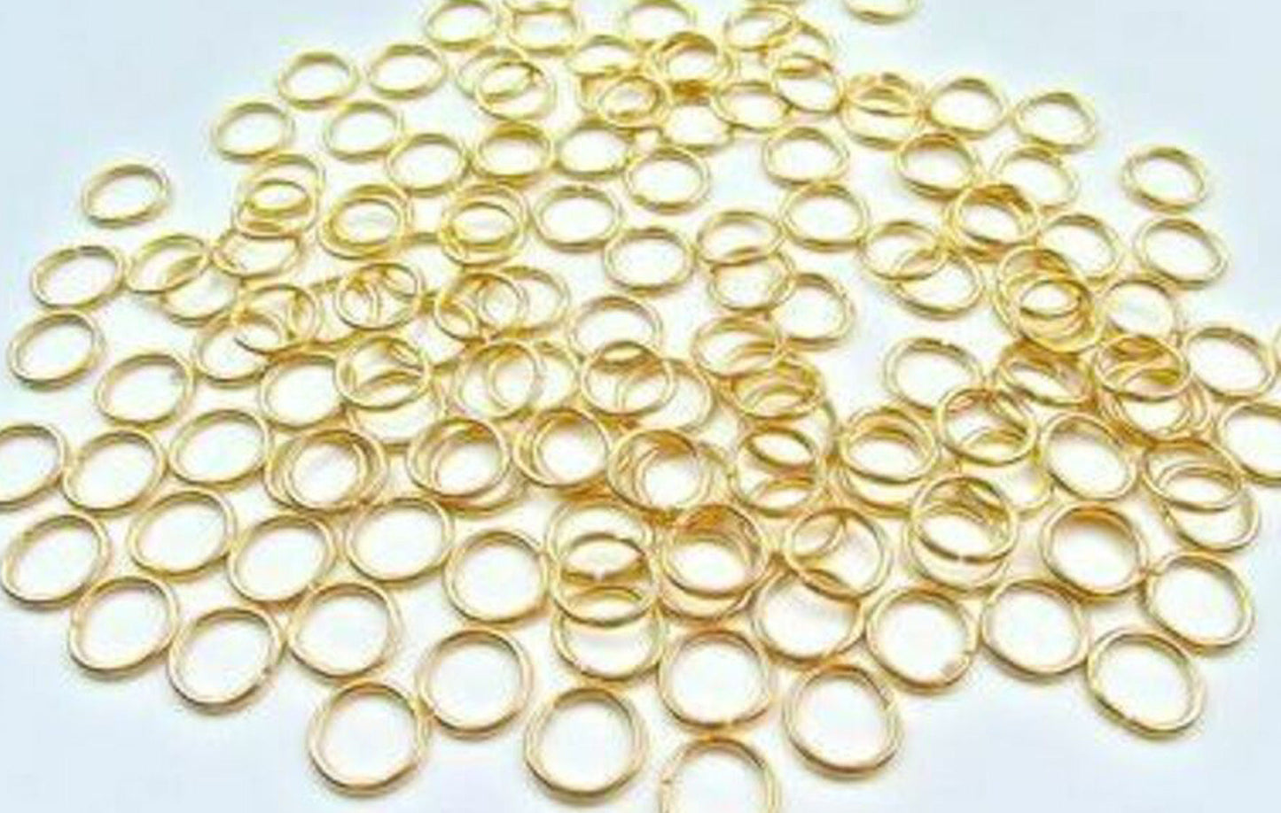 Jump Rings - Gilt - 9mm - 144 Pk
