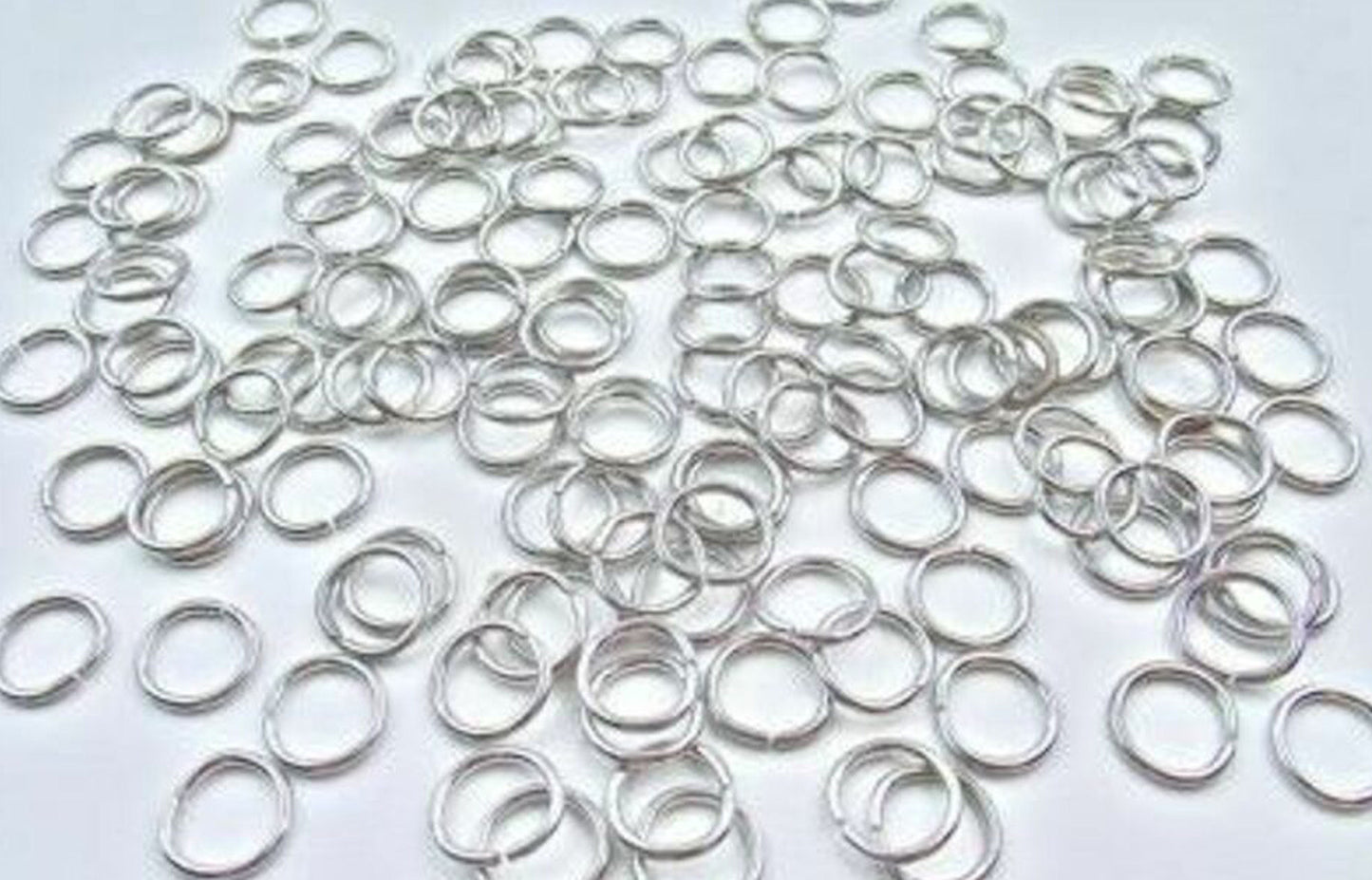 Jump Rings - Nickle Plated - 9mm - 144 Pk