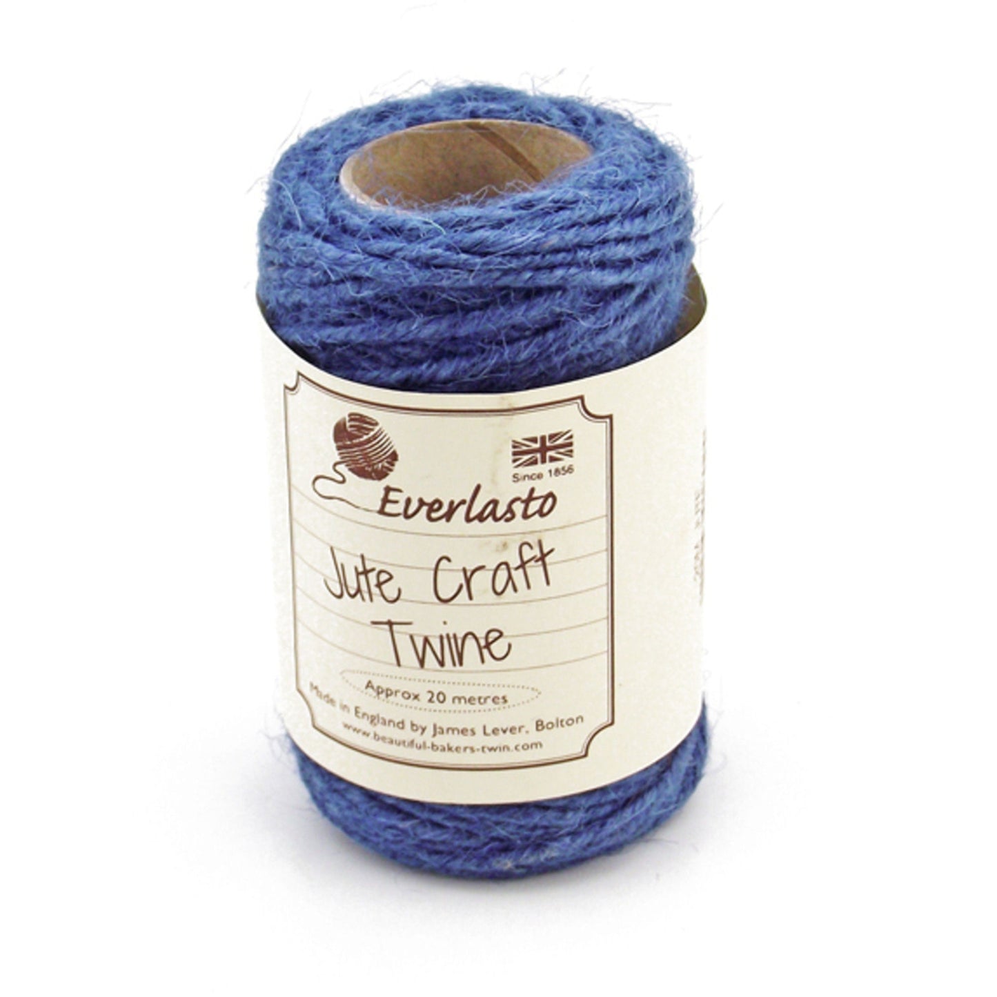 Jute Twine - Denim Blue - 20 mt