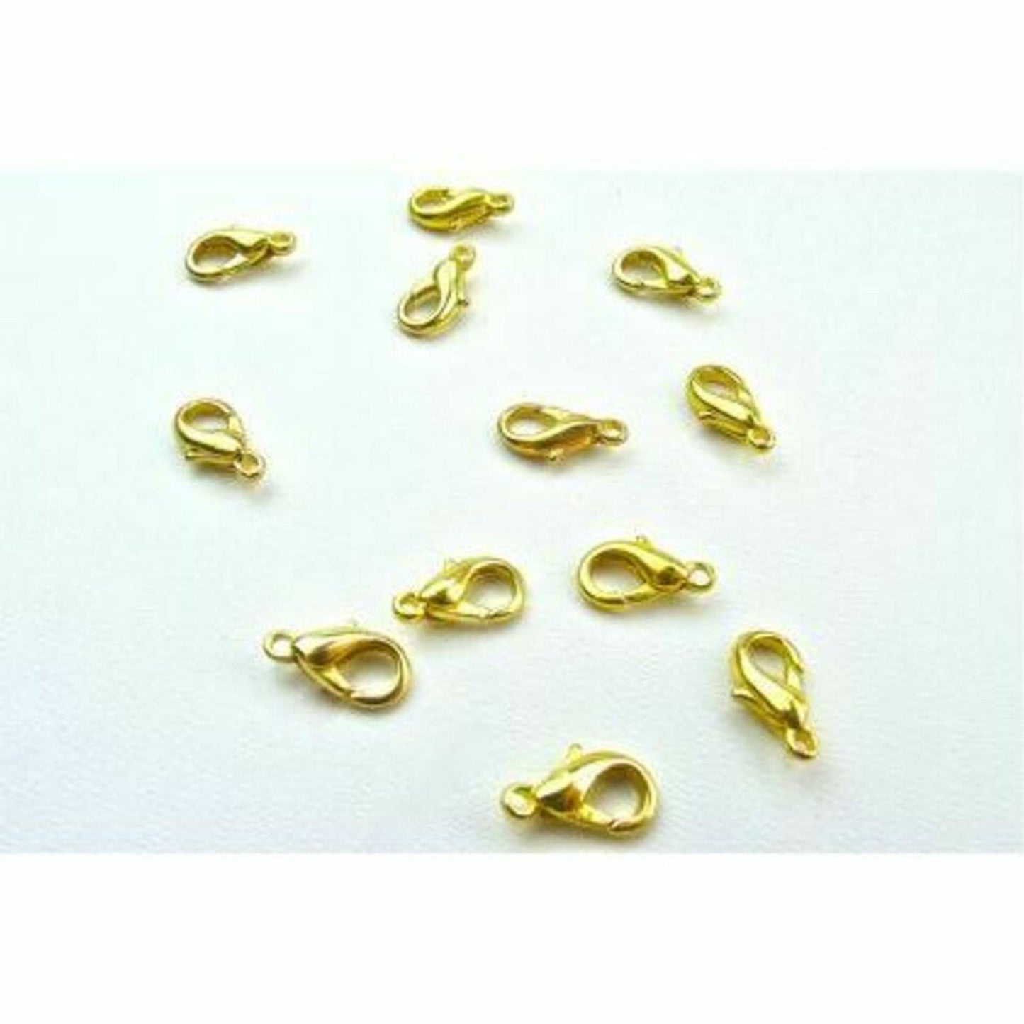 Lobster Clasp - Small Gilt - 12pK