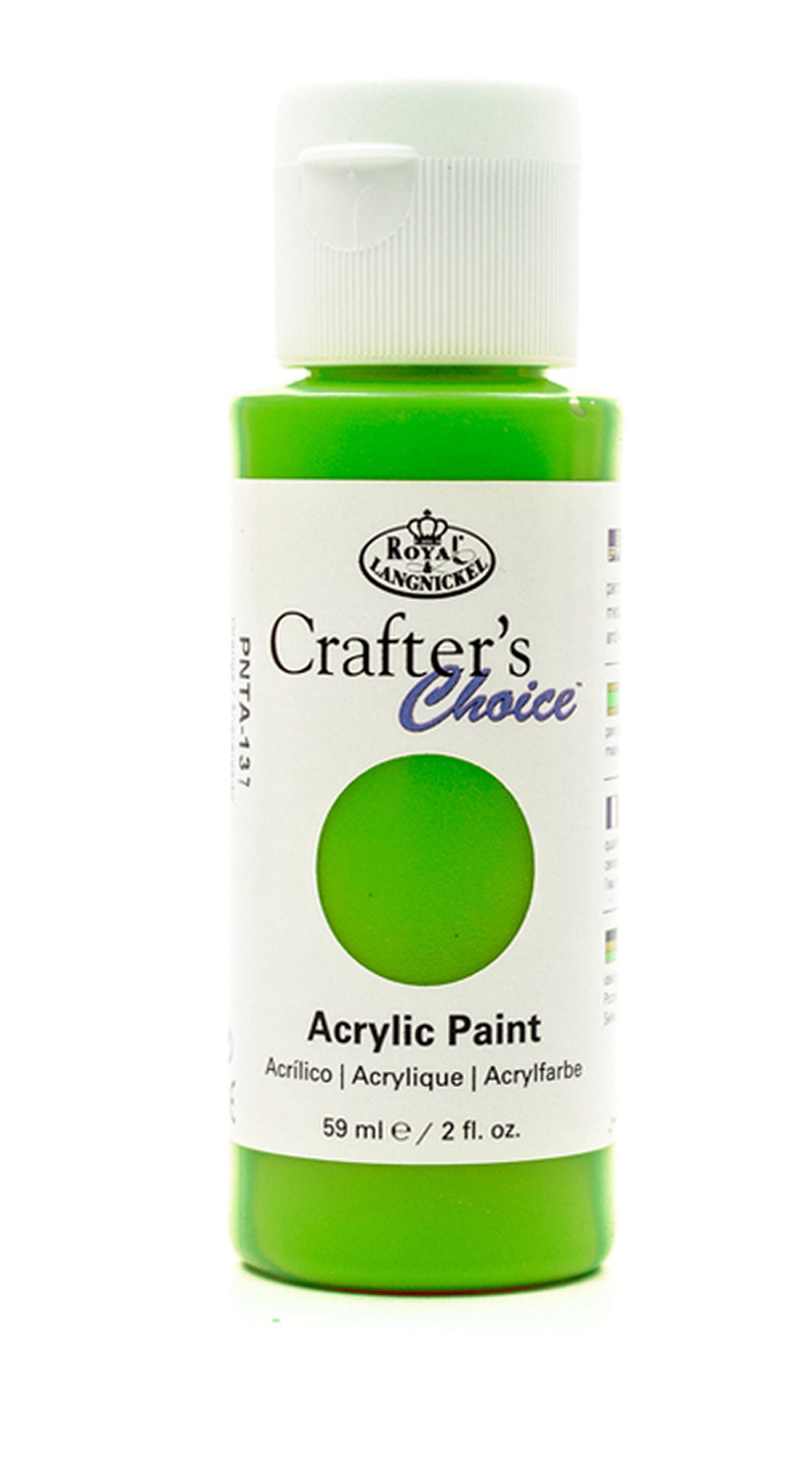 Crafters Choice Acrylic Paint Mid Green 59ml
