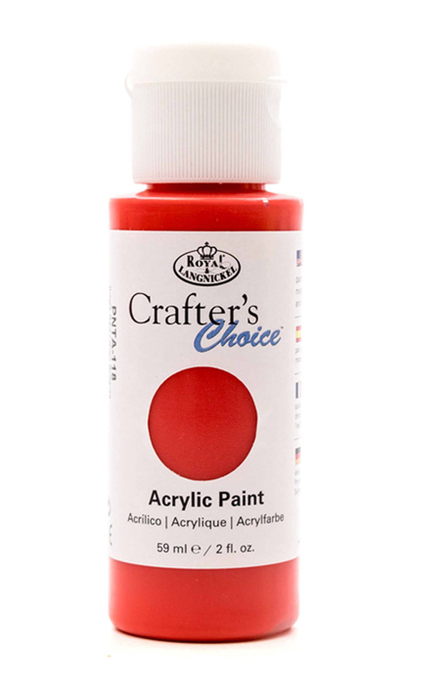 Crafters Choice Acrylic Paint Bright Red 59ml