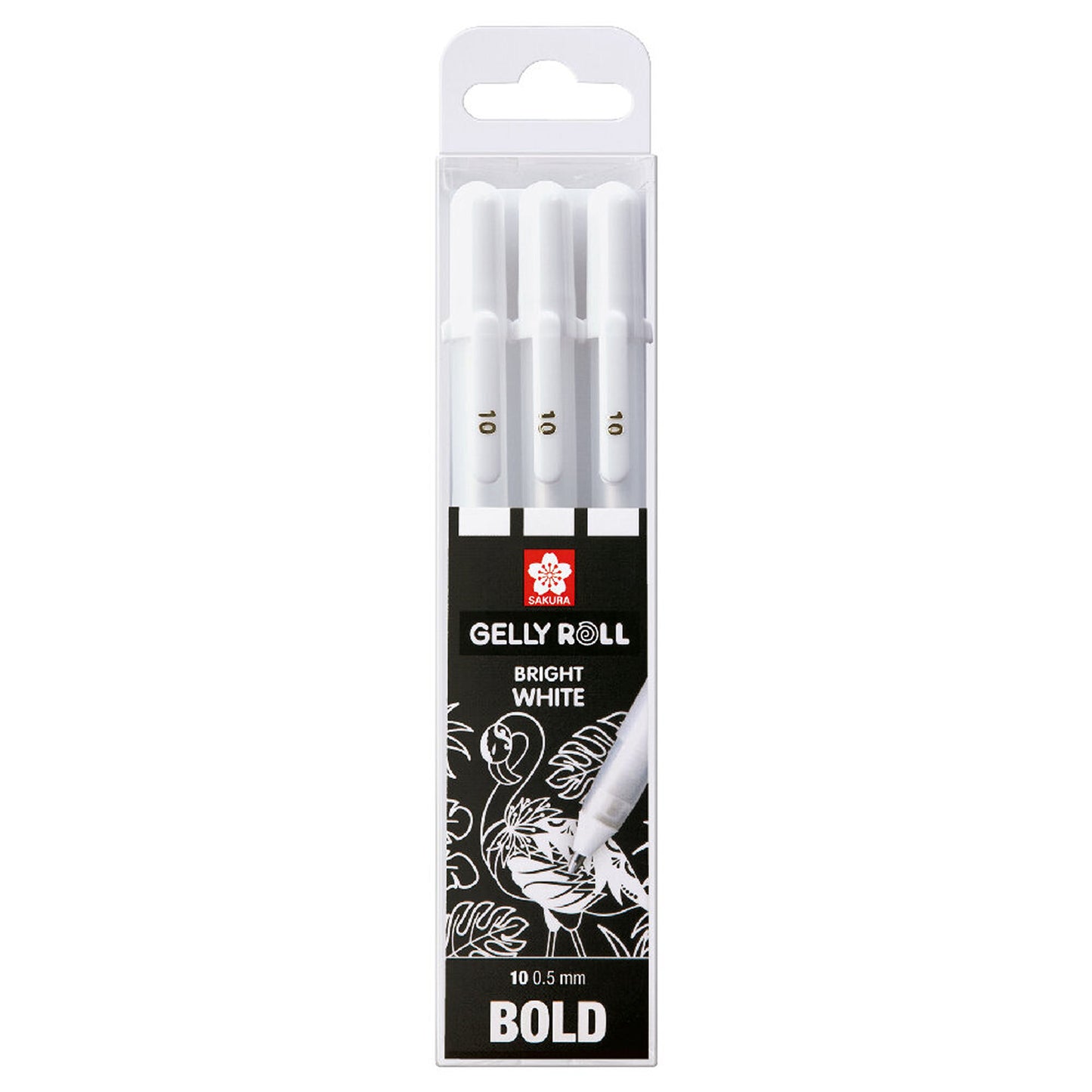 Gelly Roll Pen White Bold Set of 3