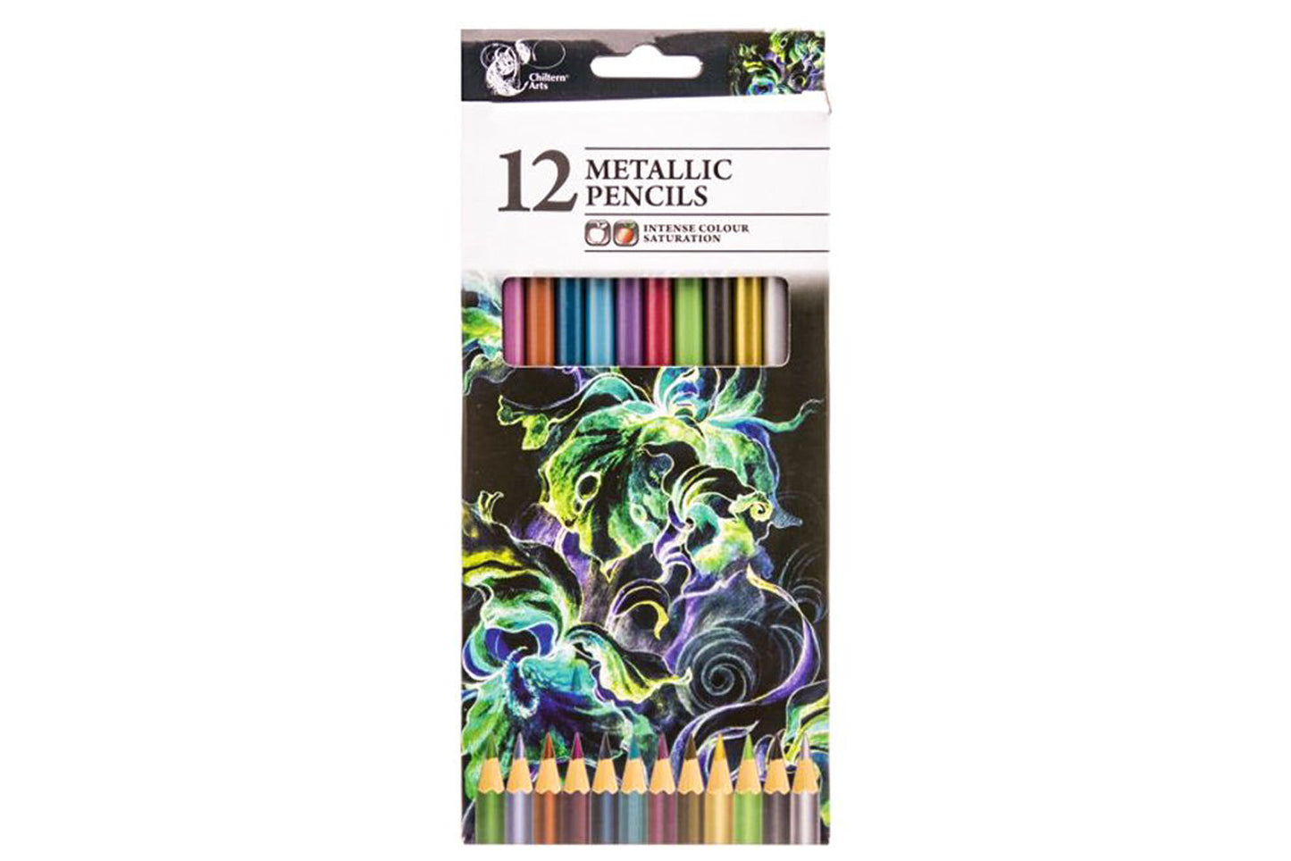 Chiltern Arts Metallic Pencils 12 Pack