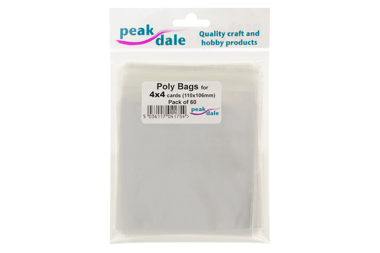 Poly Bag fit 4x4 Square 60 Pk