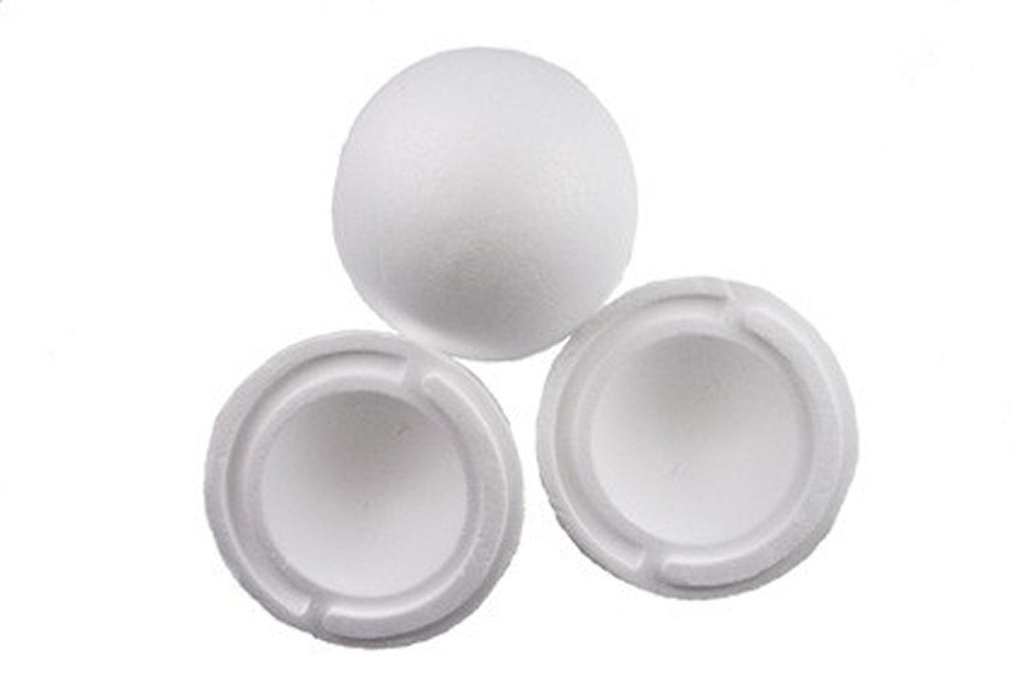 Polystyrene Ball 150mm 2 PART TYPE Box 6