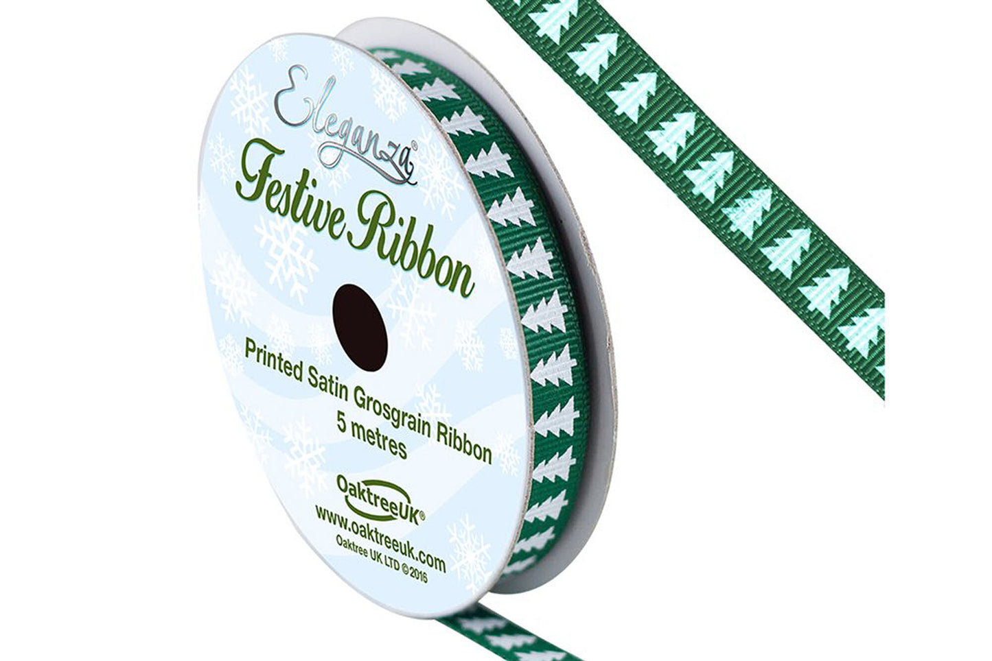 Ribbon 390 Xmas Tree Green 10mm
