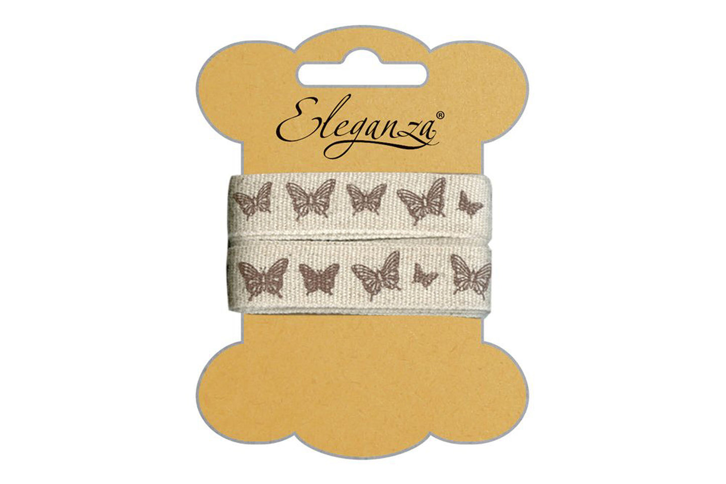 Ribbon Linen Butterflies 15 mm x 2 mt