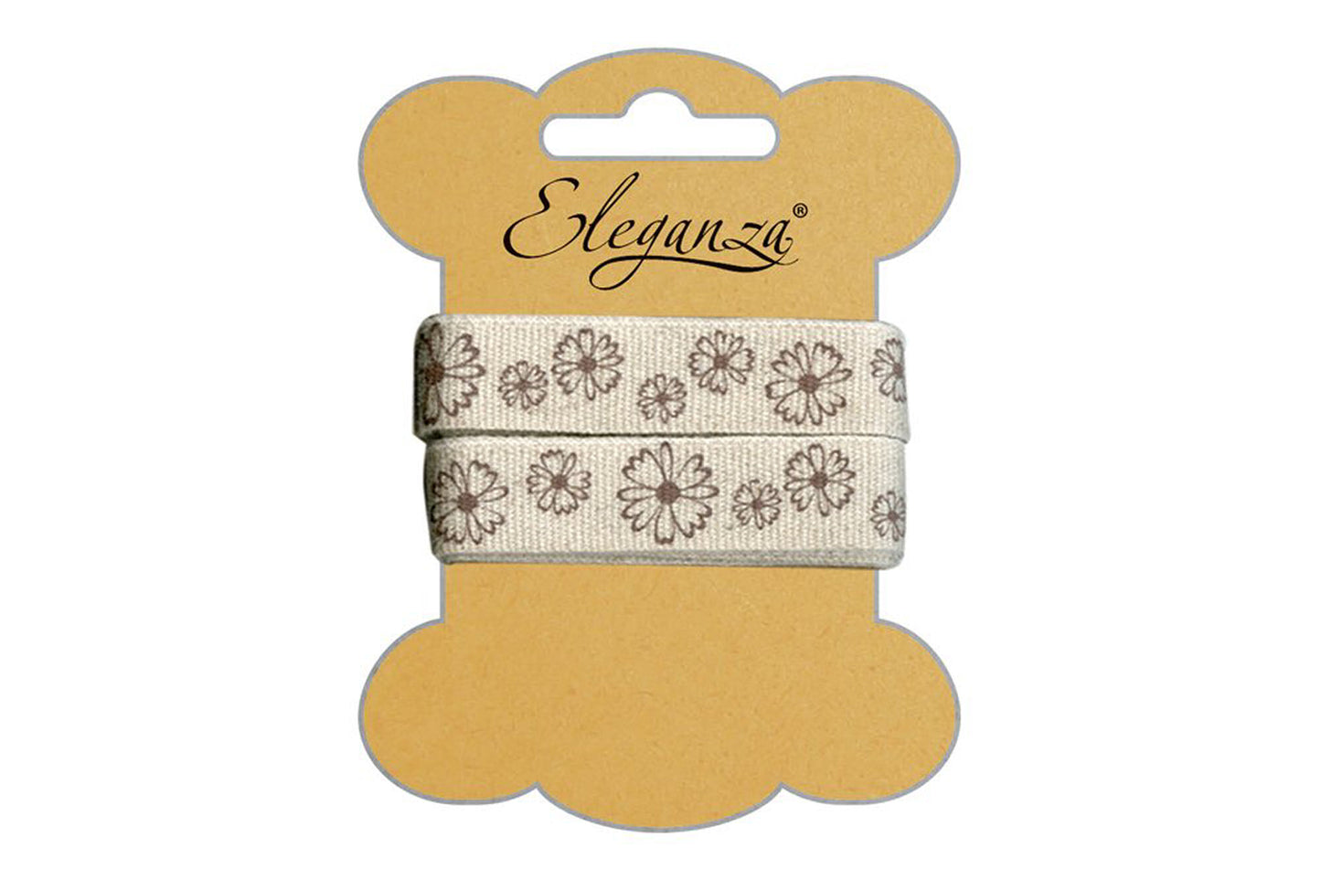 Ribbon Linen Flowers 15 mm x 2mt