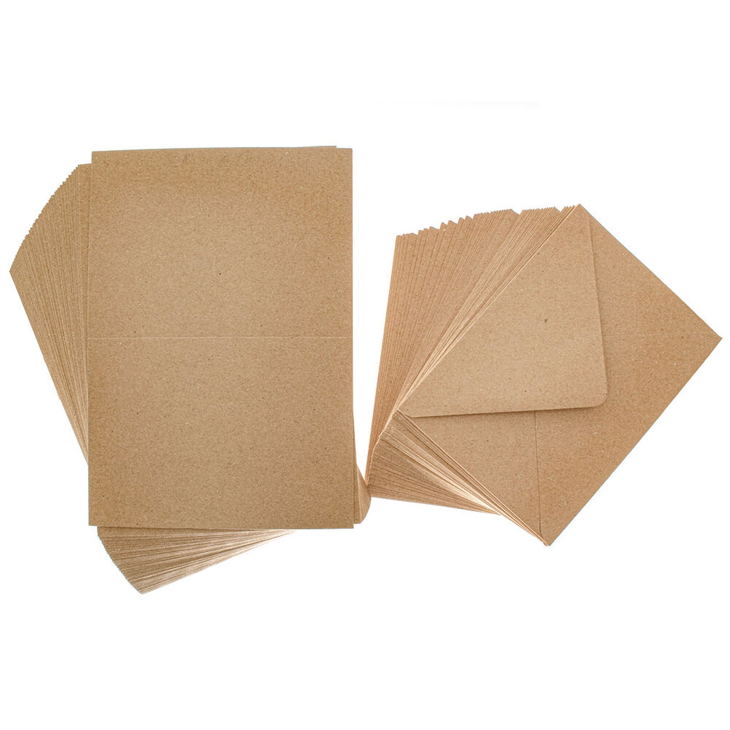 Cards Singlefold (50 PACK) 5 x 7 Brown Kraft