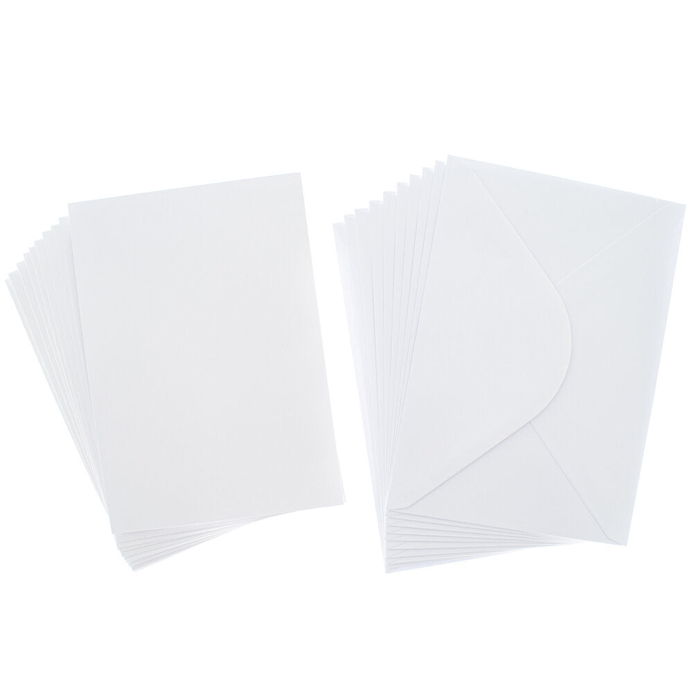 Cards Singlefold A5 White (100)