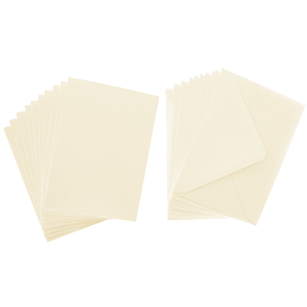Cards Singlefold A6 Cream (10)