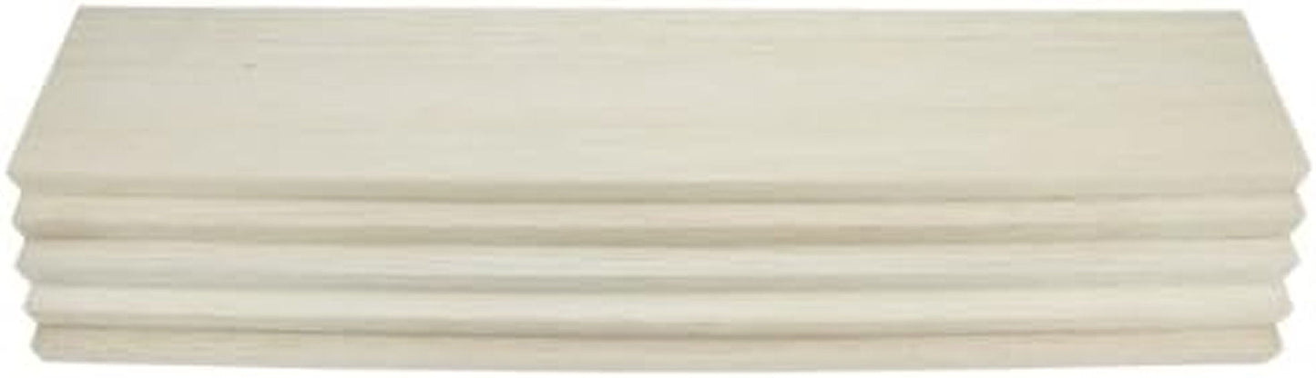 Balsa 12.6 x 75 x 450 mm Pk 5