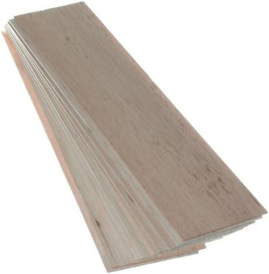 Balsa 2.4 x 100 x 450 mm Pk 10