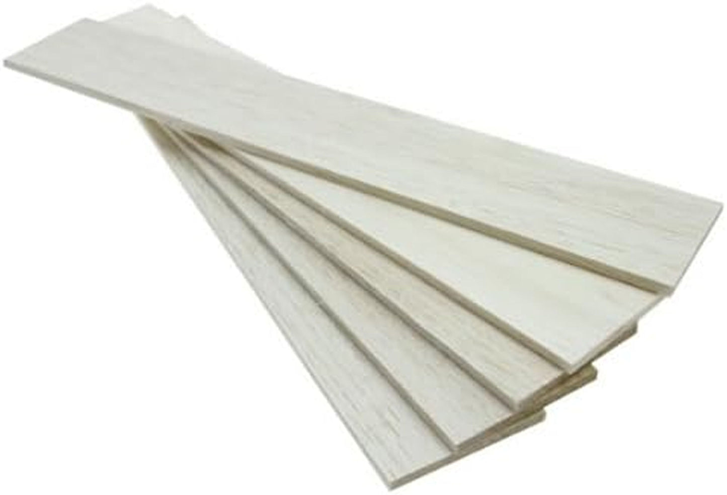 Balsa 6.4 x 75 x 450 mm Pk 5