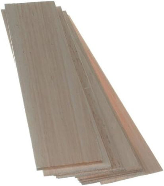 Balsa Wood - Thin Sheets 100mm