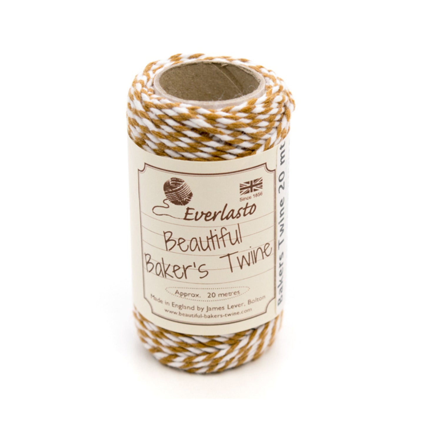 Bakers Twine SAHARA SAND/WHITE 20 mt