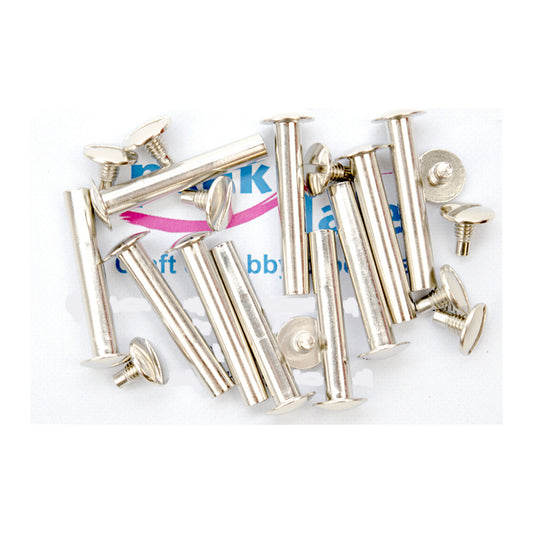 Binding Screw 30mm - Nickle Plated