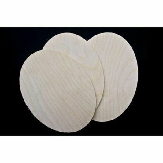 Birch Plaque 175x125mm Oval Pk 3