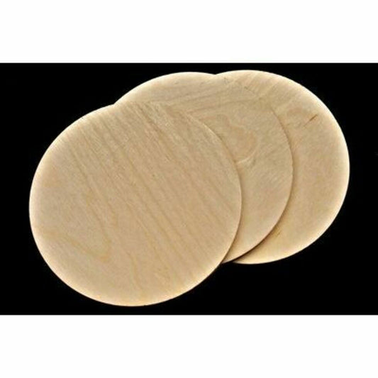 Birch Plaque 200mm (8inch) Pack of 3