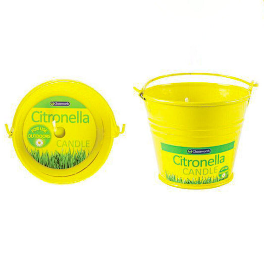 Citronella Outdoor Bucket Candle 70mm