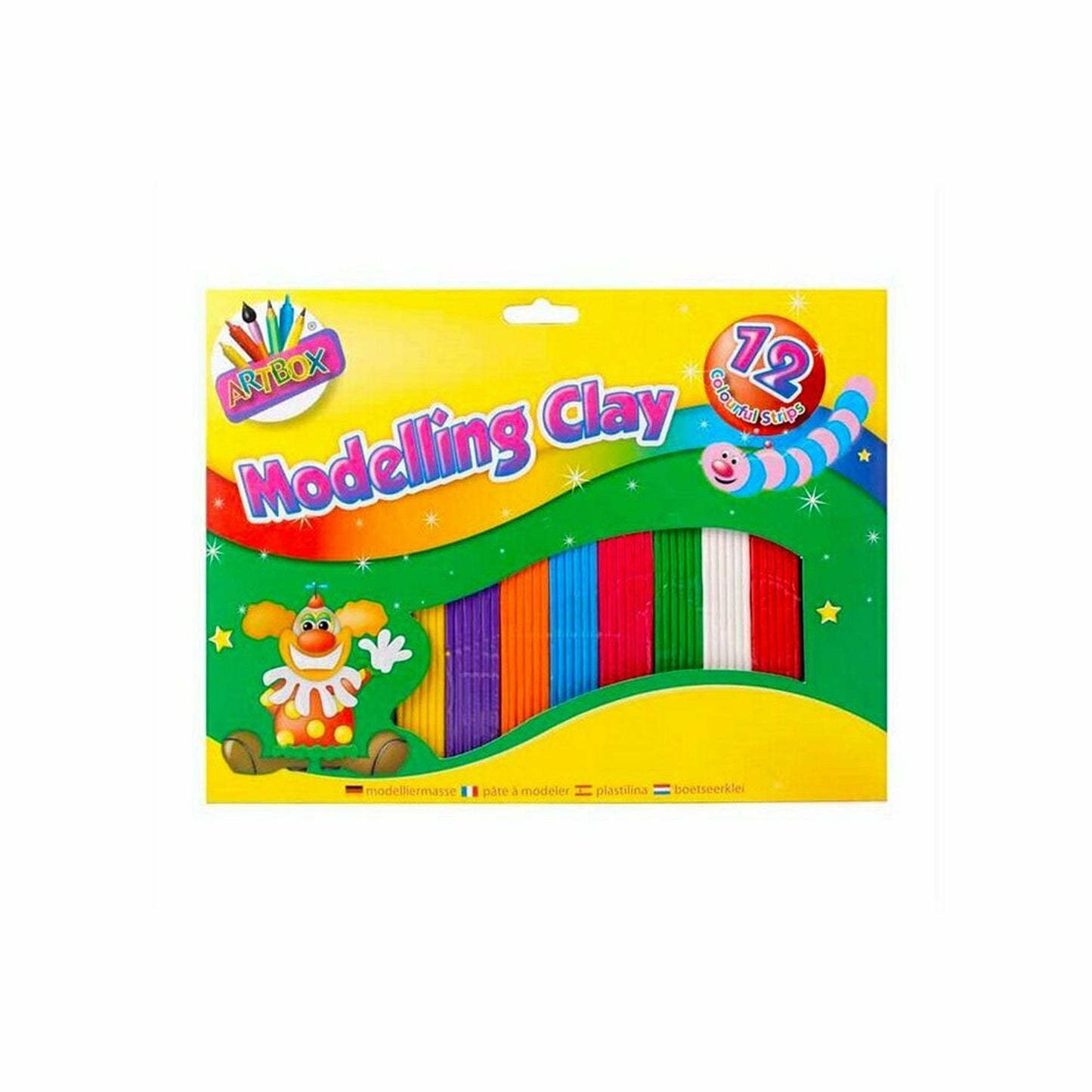 Modelling Clay Assorted Medium 12 Strips