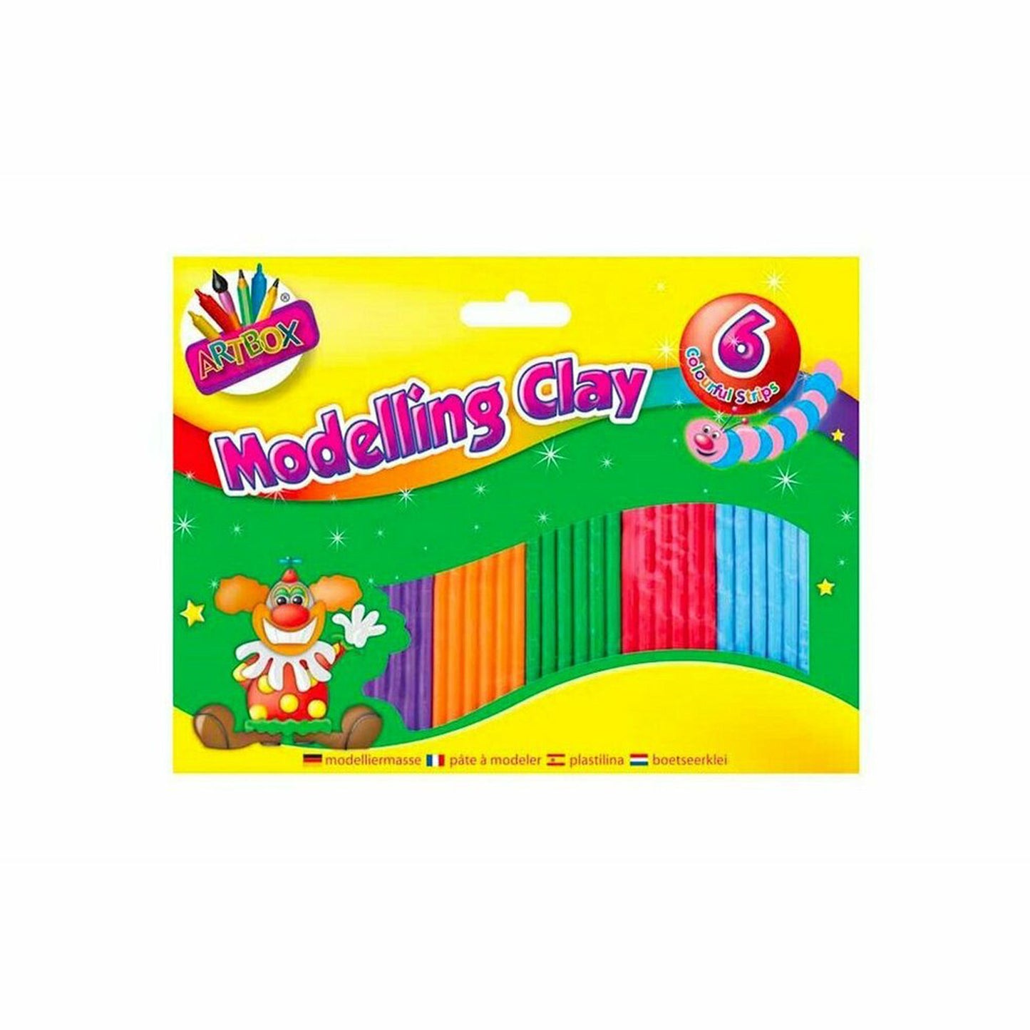 Modelling Clay Assorted Small 6 Strips