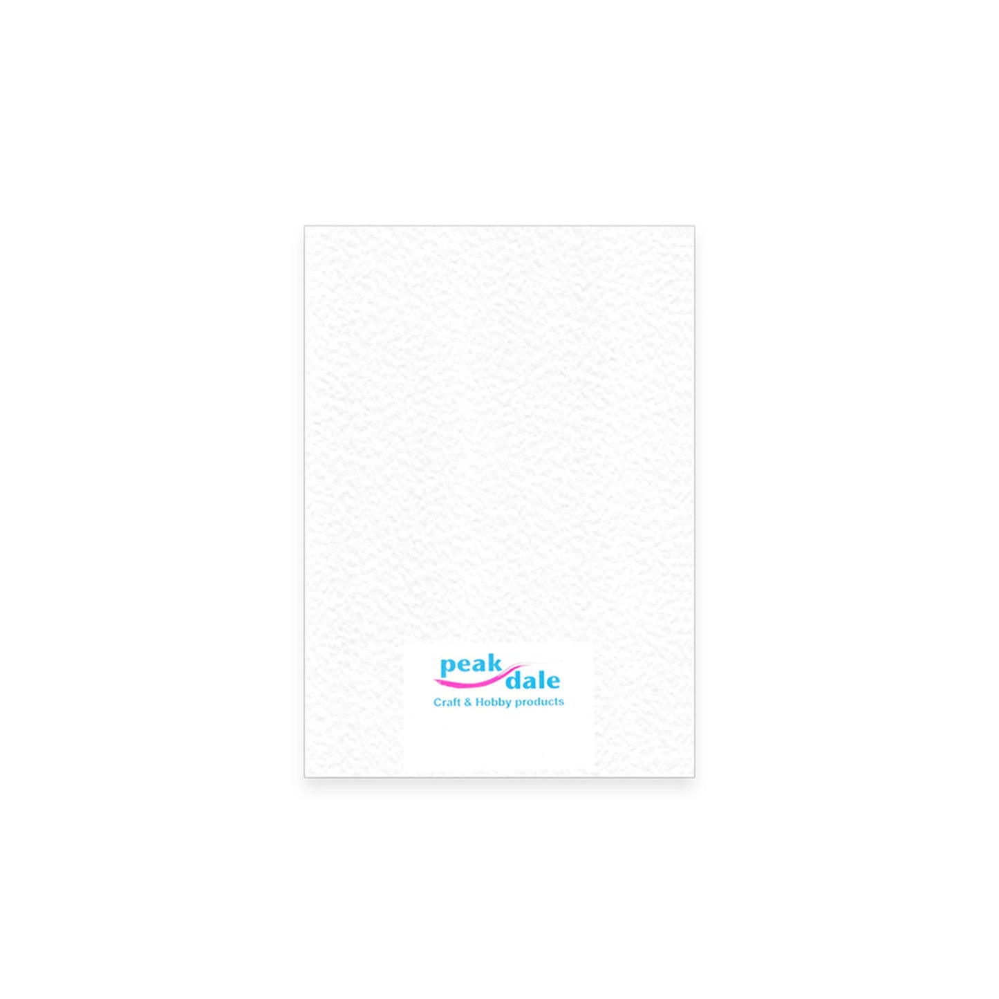 Cardstock - Hammered White - A4 x 300gsm - 100 pk