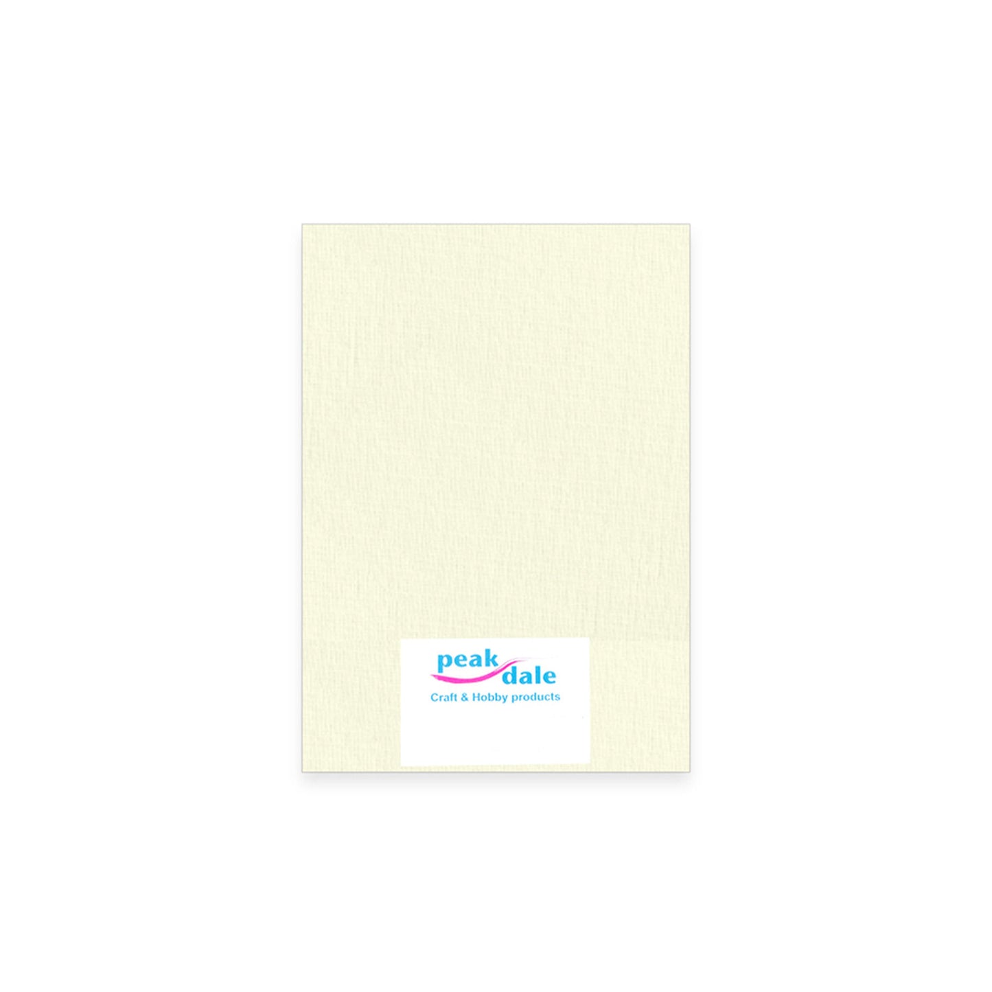 Cardstock - Linen Cream - A4 x 300gsm - 100 pk