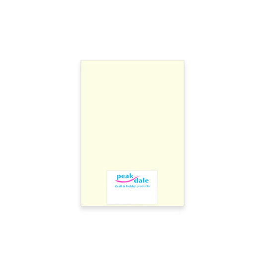 Cardstock - Plain Cream - A4 x 300gsm - 100 pk