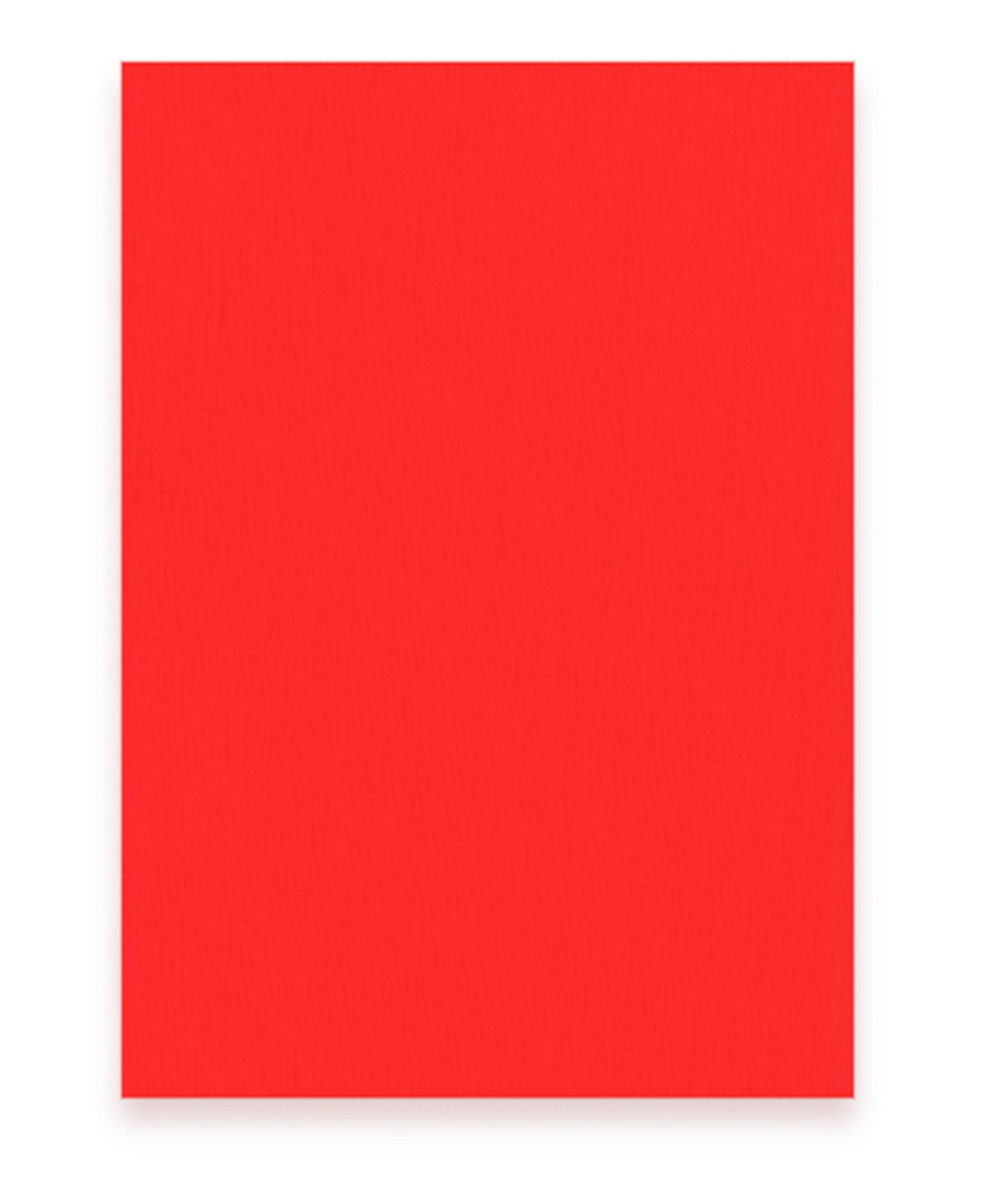 Cardstock - Plain Red - A4 x 230gsm - 25 pk