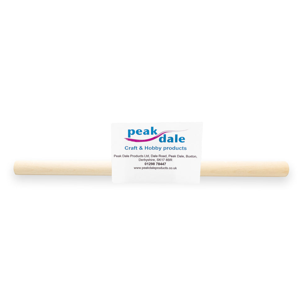 Dowel - Hardwood 4 mm x 60 cm - 5 Pk