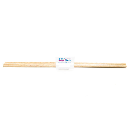 Dowel - Hardwood 9 mm x 60 cm - 4 Pk