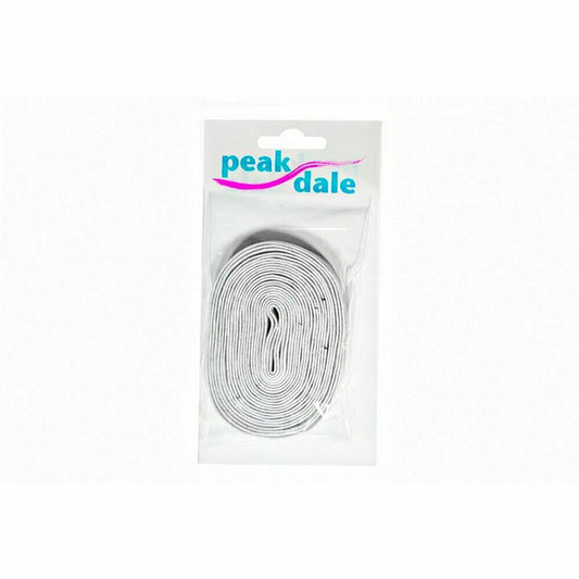 Elastic Braid - White 13mm x 3mt