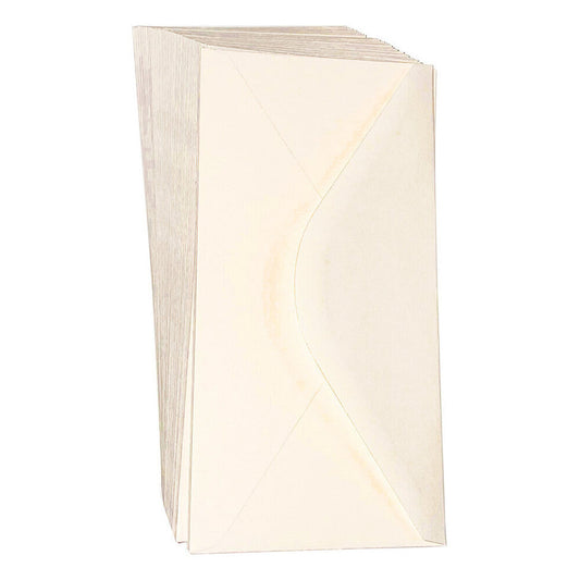 Envelopes - DL LAID CREAM - 120gsm -50 pk