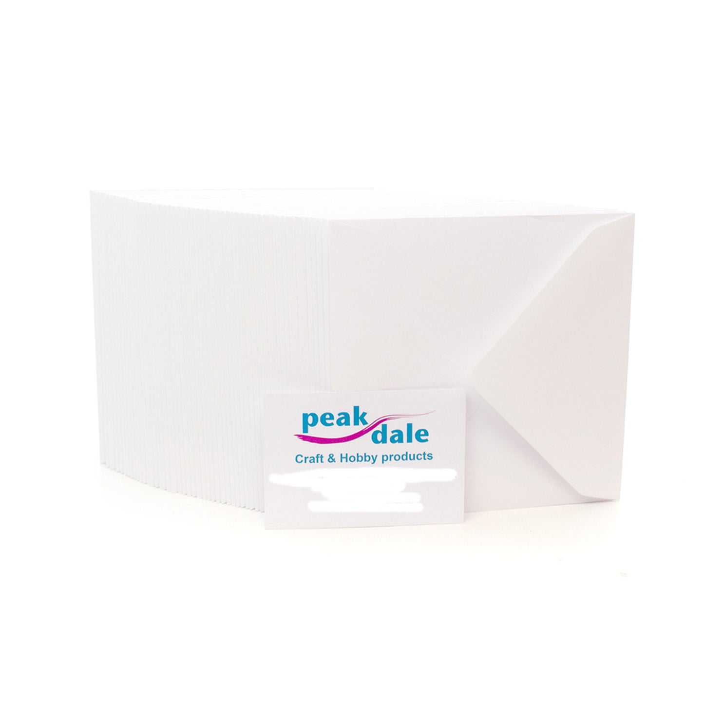 Envelopes - SMALL SQ  - WHITE - 50Pk