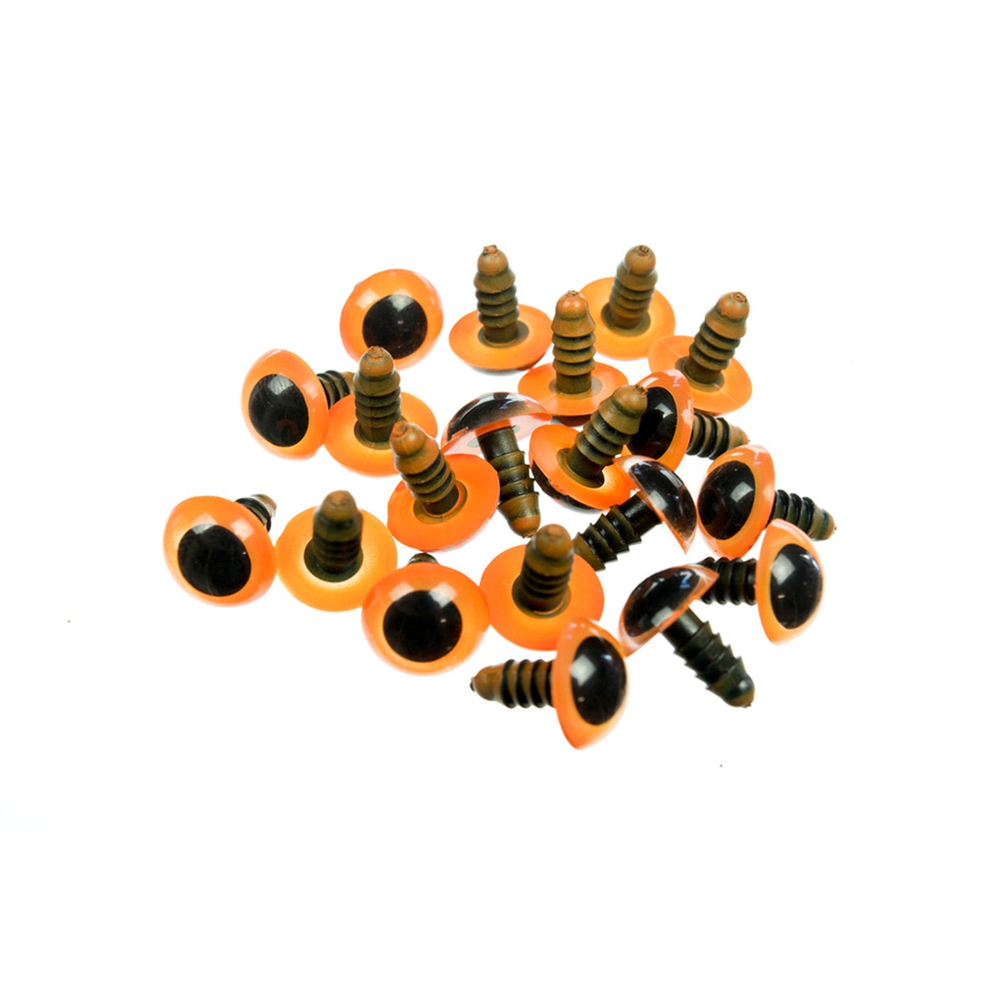 Safety Eyes - 12mm Amber - 10 Pk