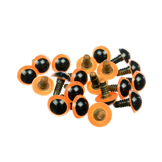 Safety Eyes - 16mm Amber - 10 Pk