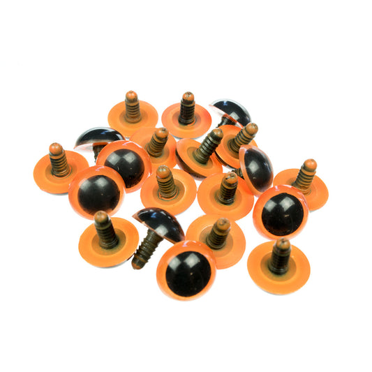 Safety Eyes - 20mm Amber - 10 Pk