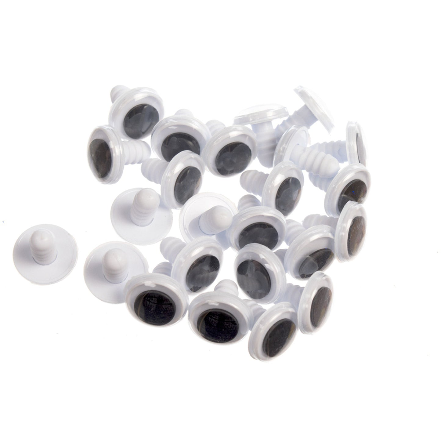 Safety Joggle Eyes - 12 mm - 10 Pk