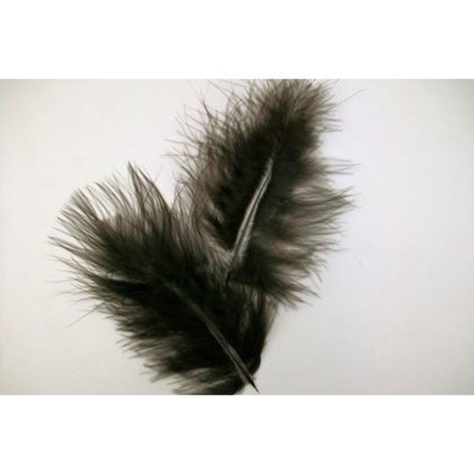 Feather - Marabou Brown - 20 Pk