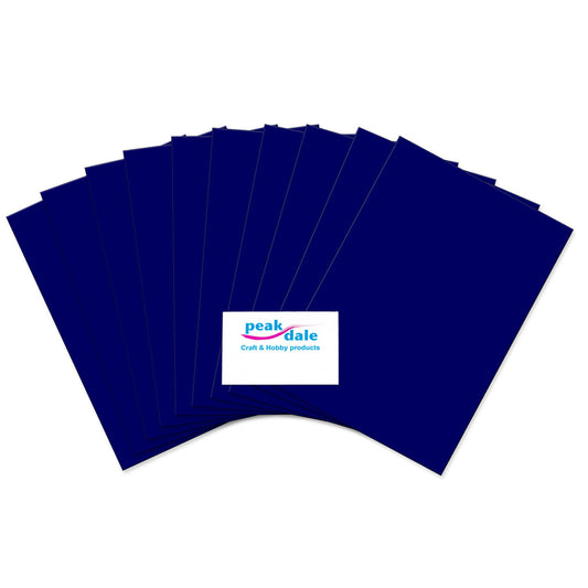 Funky Foam A4 Dark Blue - 10 Pk