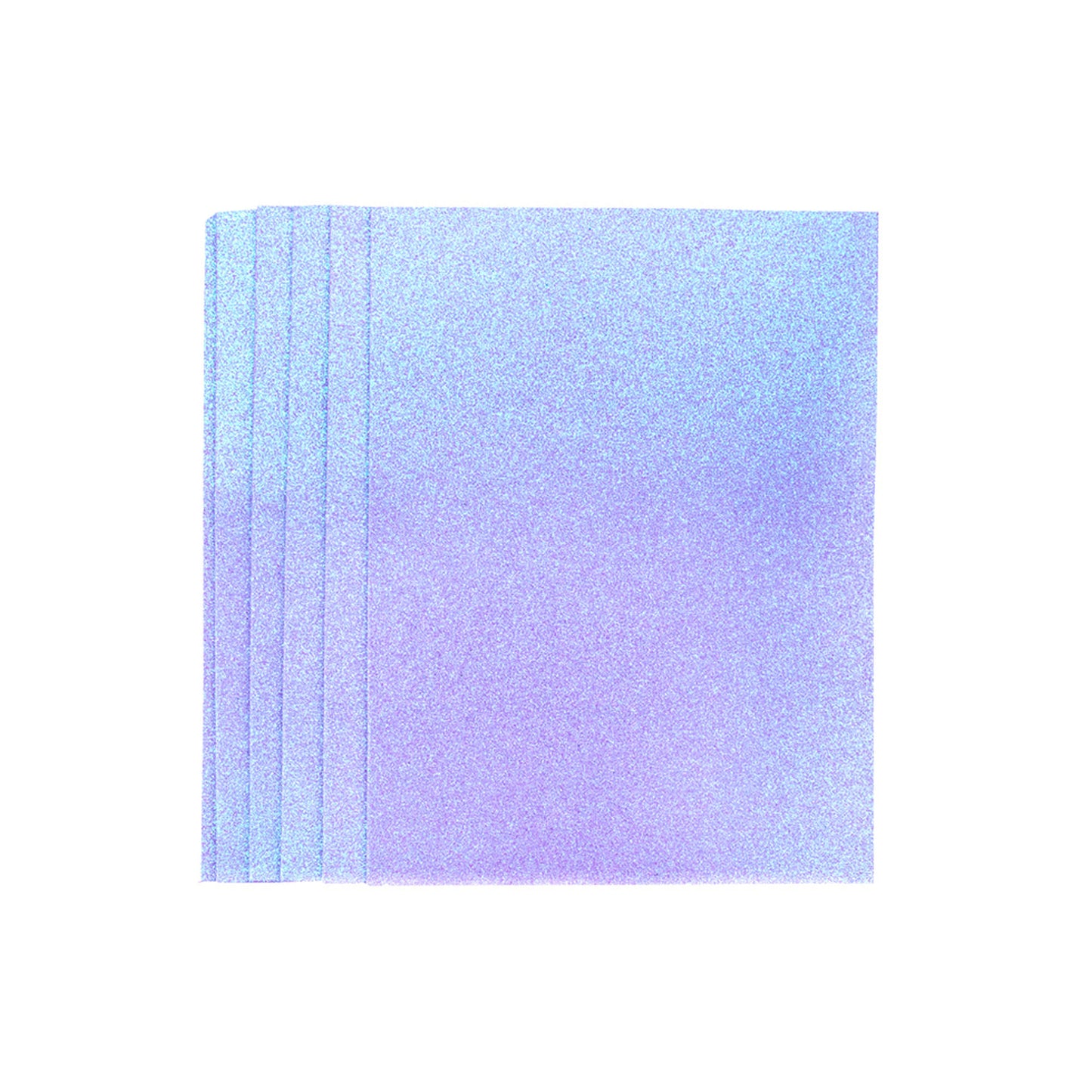 Funky Glitter Foam - LILAC A4 - 6 Pk